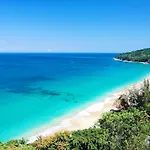 Beachfront 2Br 2Bath Apartment Private Jacuzzi Pool 50 Meter To Naithon Beach
