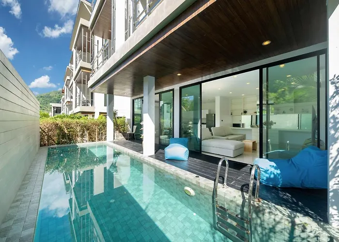 3-Story Pool Villa Katahan Just 7 Min Walk To Kata Beach - Utk4