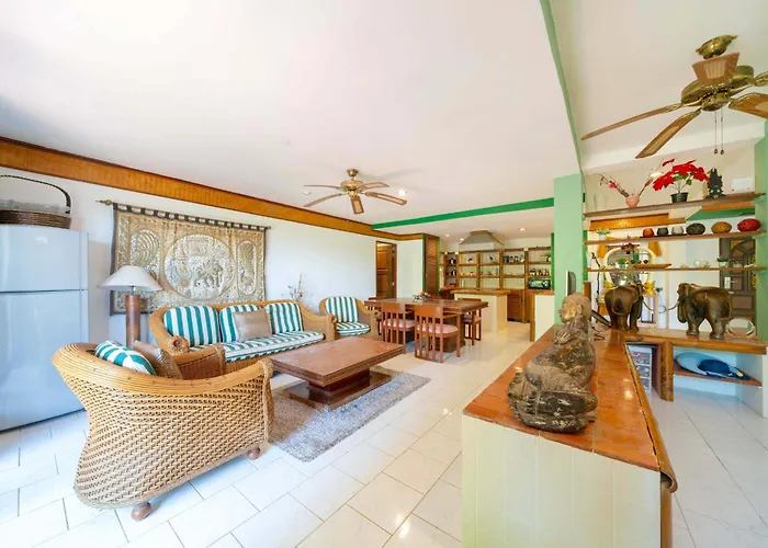 Unique Style 3Br Apartment In Gated Residence Bougainvillea 216, Kata
