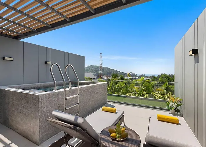 1Bdr Apartment With Private Terrace With Jacuzzi And Sea View By My Home Phuket