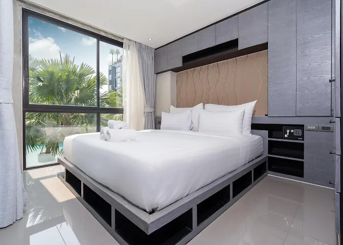 Tropical Pool View 2 Bedroom Apartment B207-8 In Kamala Citygate Residence
