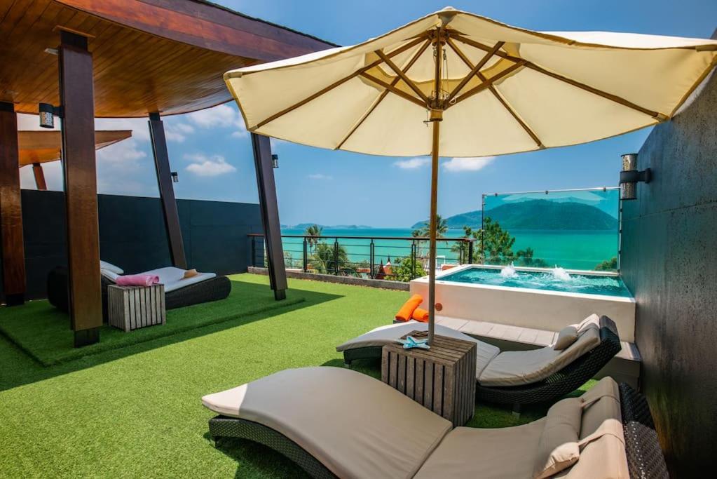 Sabine Private Pool 4br Seaview Jacuzzi Villa