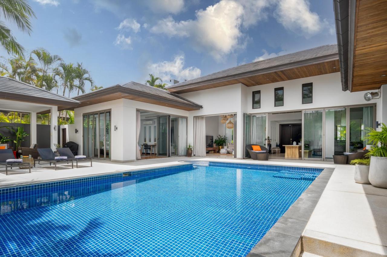 Tropical 3Br Holiday Villa With Pool, Bbq, And Shaded Patio Within Walking Distance To Bang Tao Beach Villa Strand Bang Tao