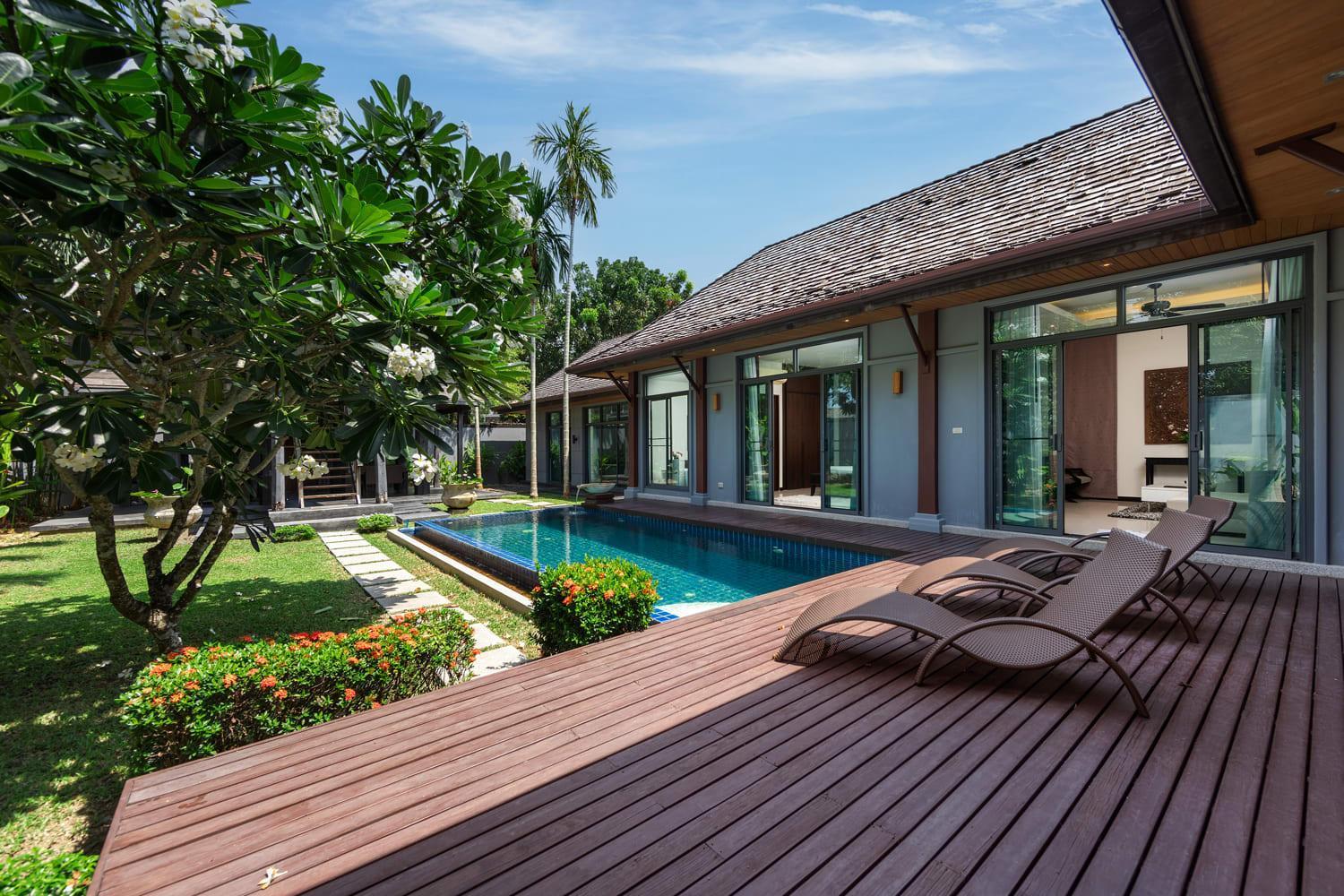 Villa Beautiful With 3br In Saiyuan Estate With Yoga House Ban Saiyuan