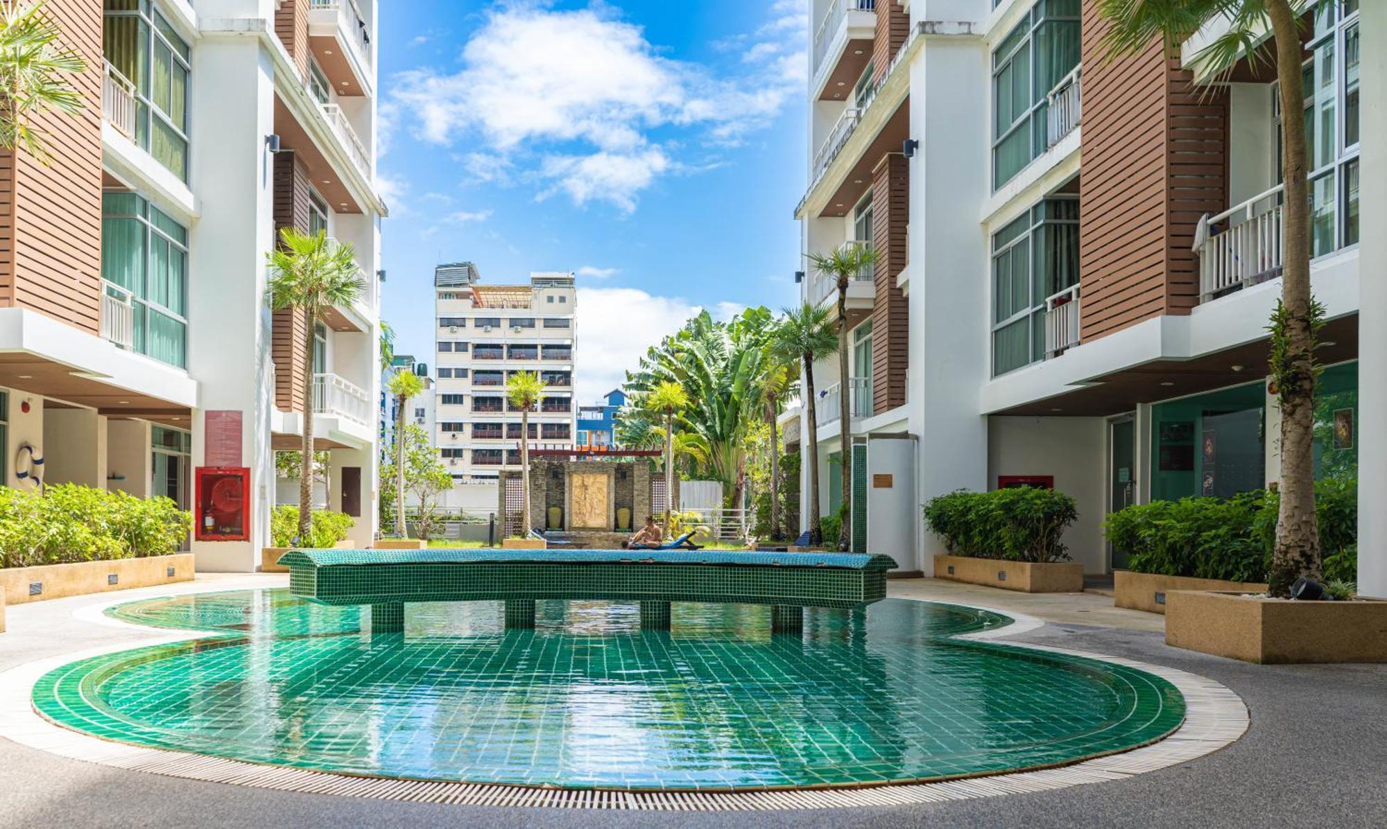 Recently Renovated Pool View In Modern Complex Patong
