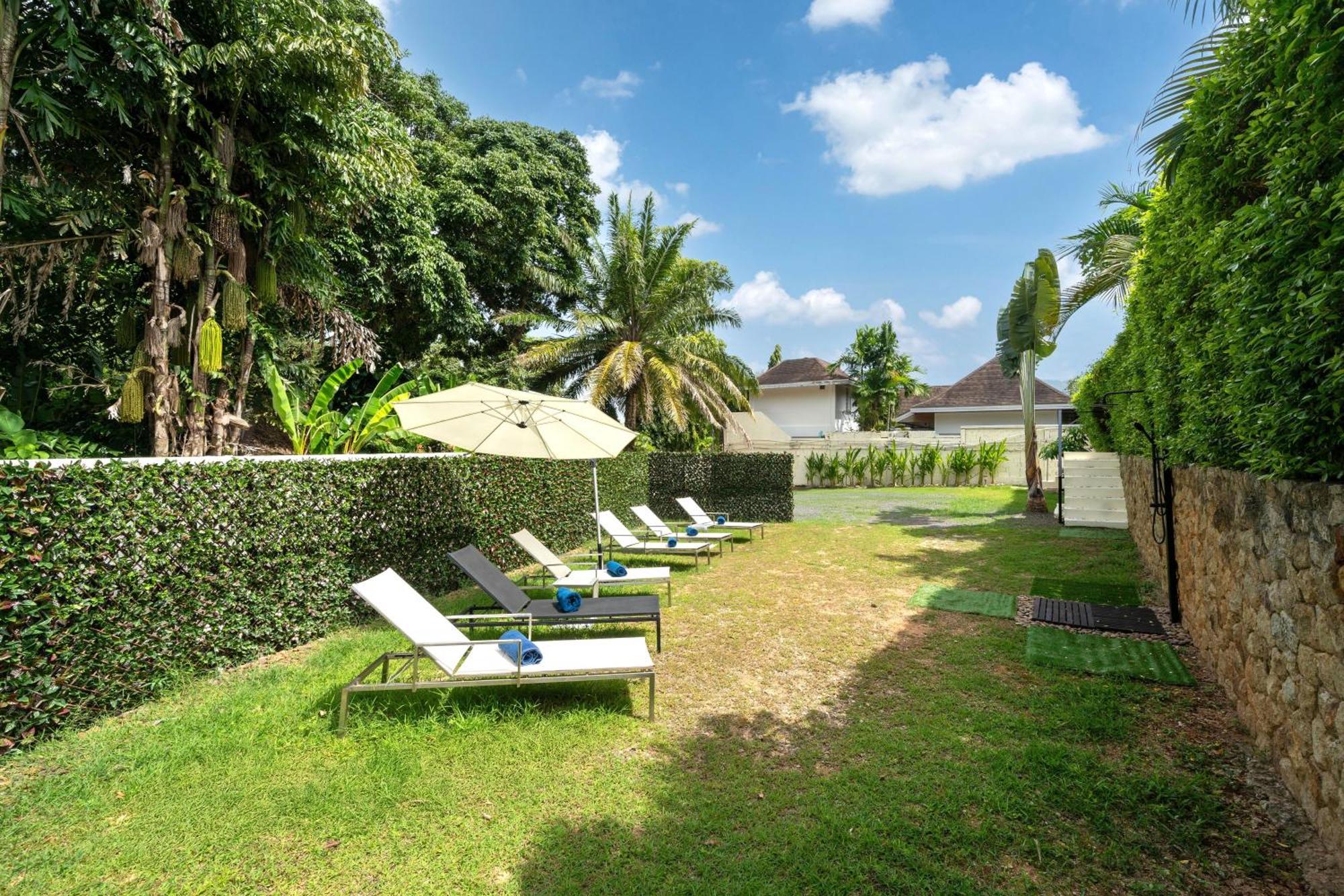Villa Oxavia Garden Oasis In Nai Harn - Your Private Tropical Garden With 3 And Jacuzzi *