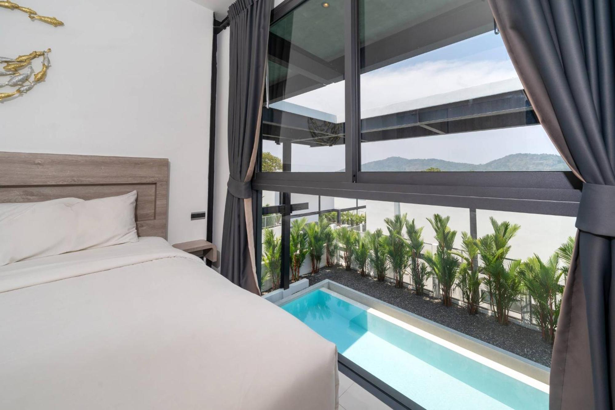 New & Modern, Loft Style 4br Sunset Garden 3, 12m Salt Pool, Just 10min Drive Naiharn Ban Saiyuan