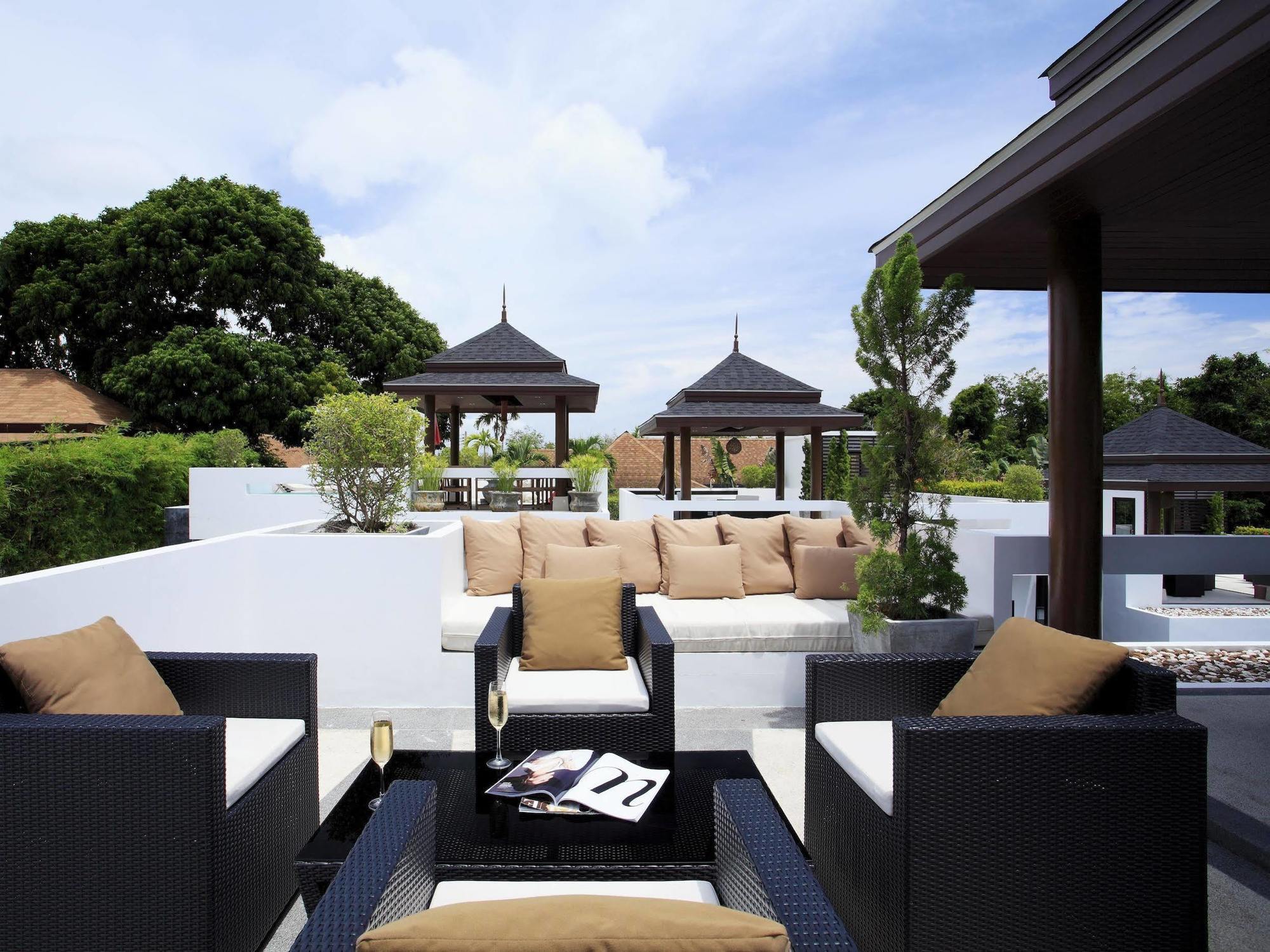 By The Villa
