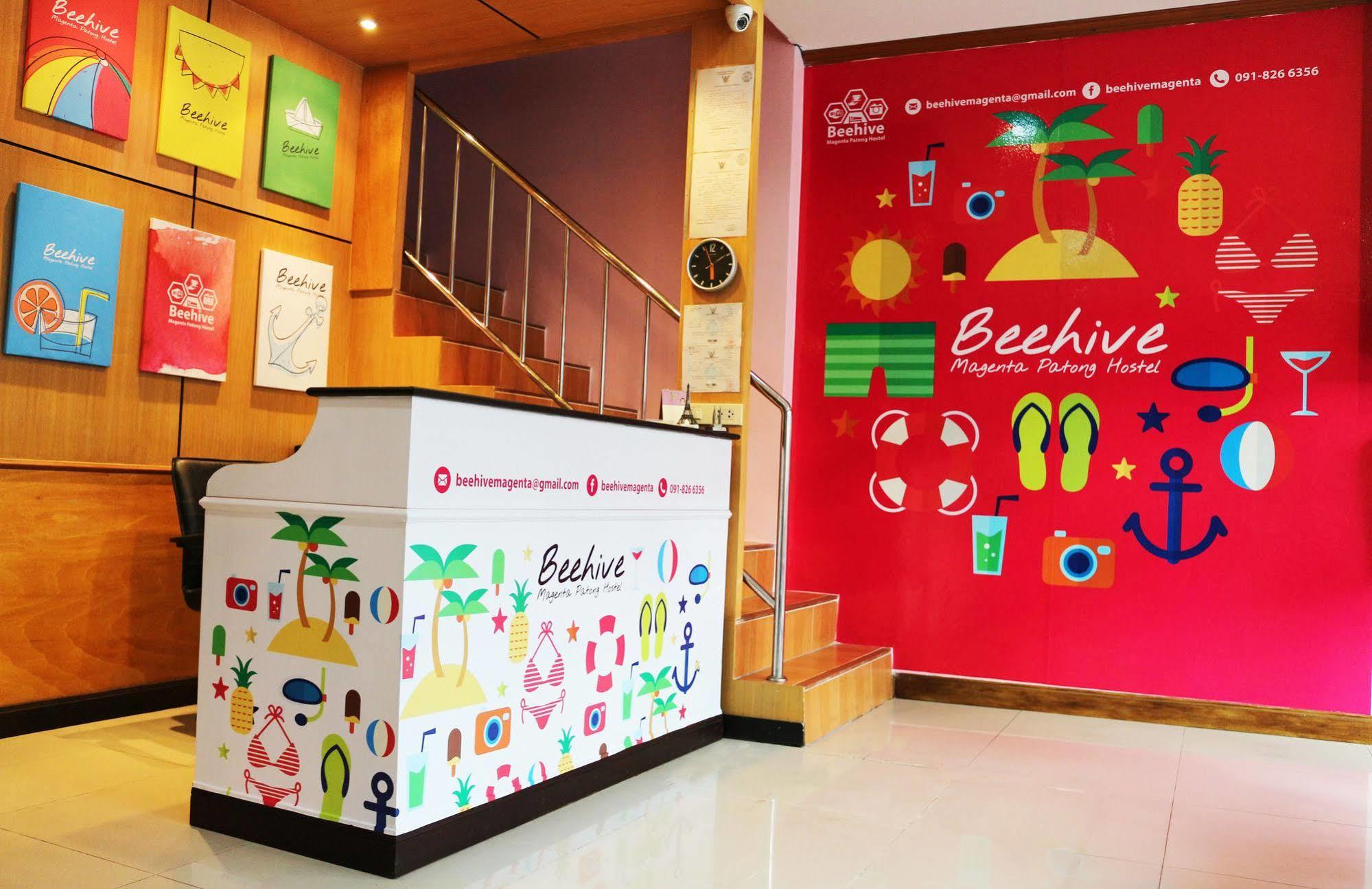 Asrama Beehive Magenta Patong