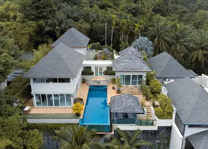 Epic Mountain View 3 Bedroom Pool Villa 2 Mins To The Layan Beach