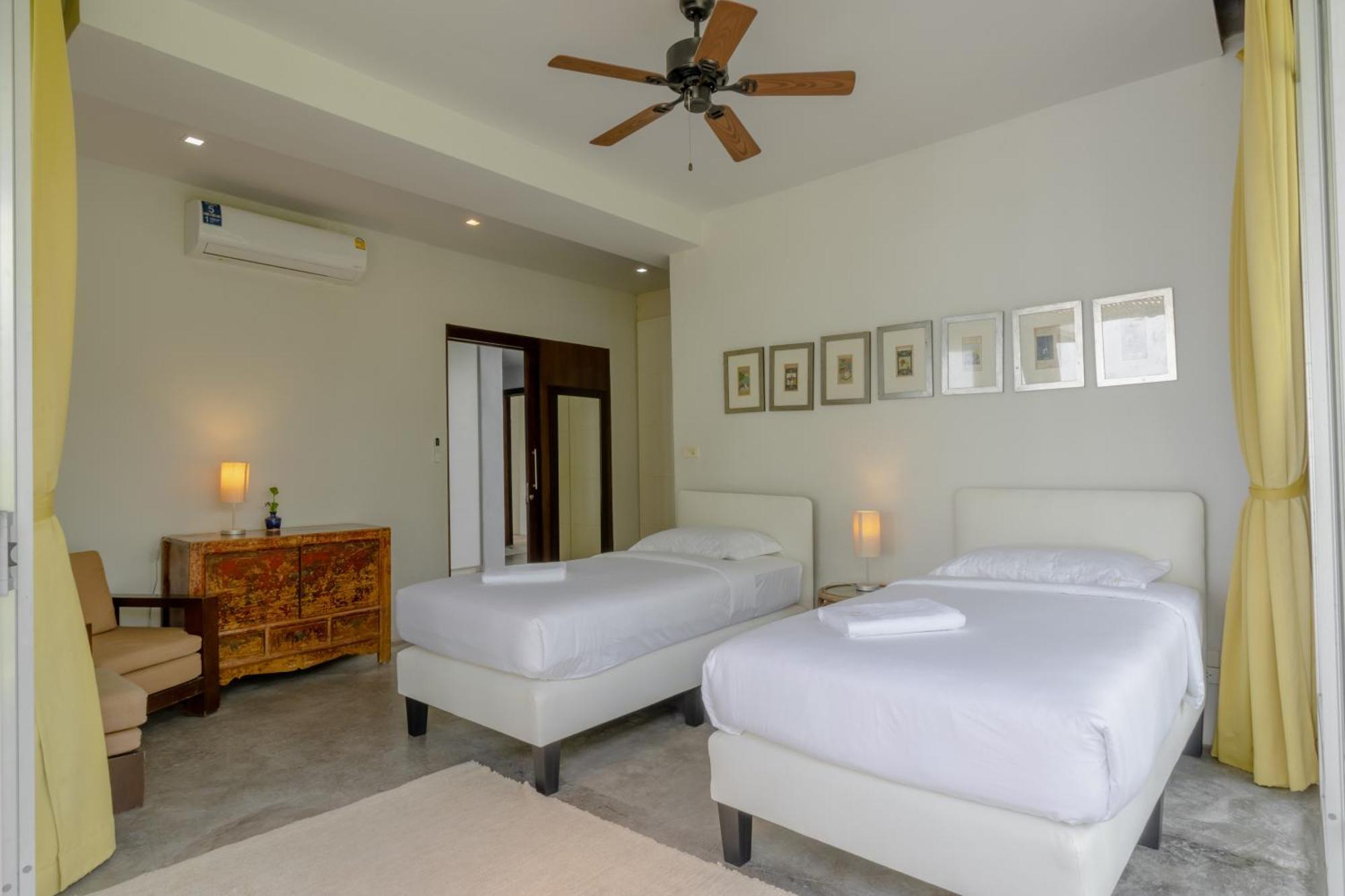 Villa 8卧沙滩别墅 3女佣 每日清洁 靠近机场 私人泳池 免费用车 健身房 Phuket