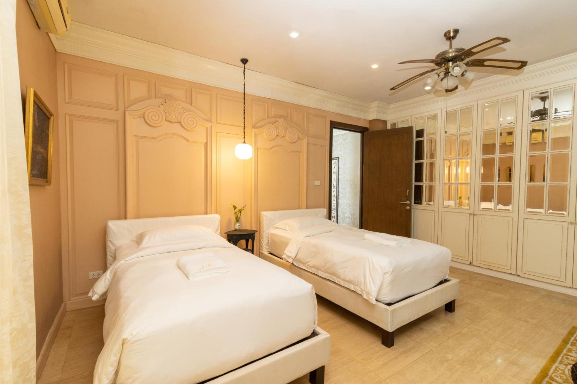 Villa 8卧沙滩别墅 3女佣 每日清洁 靠近机场 私人泳池 免费用车 健身房 Phuket