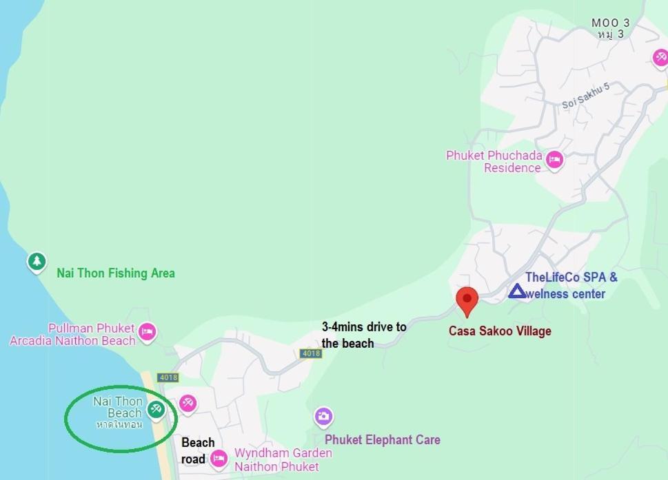 Nai Thon With Pool, Garden, Rooftop Terrace Phuket