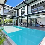 Loft Style 4Br Villa Sunset Garden 4 With 12M Salt Water Pool, Near Naiharn
