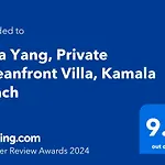 Villa Yang, Private Oceanfront Villa, Kamala Beach