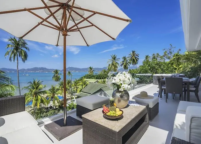 Villa Nirvana - Beachfront Tropical Chic 4Br Haven In Cape Panwa, Phuket