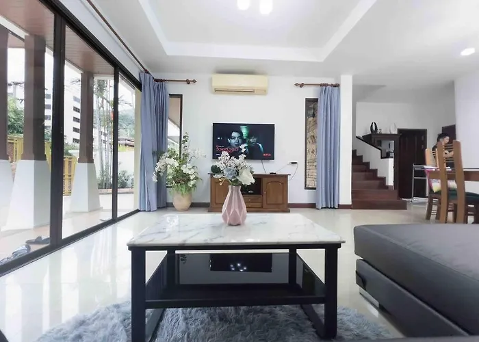 4Bd Private Pool Villa In Patong Heart Quiet&Nice
