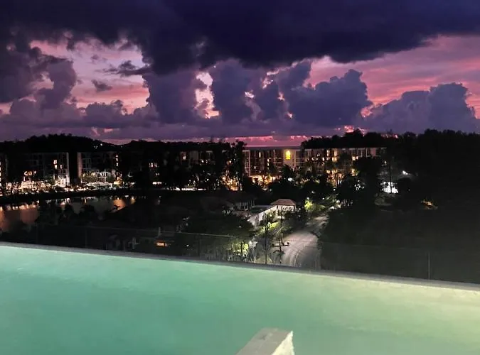Modern Golf Course View Apartment In Sky Park Laguna