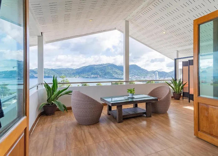 Patong Blue House Panorama View