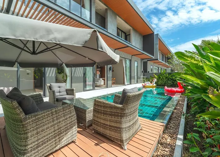 New 3Br Pool Villa Long One A5 With Chalong Bay View
