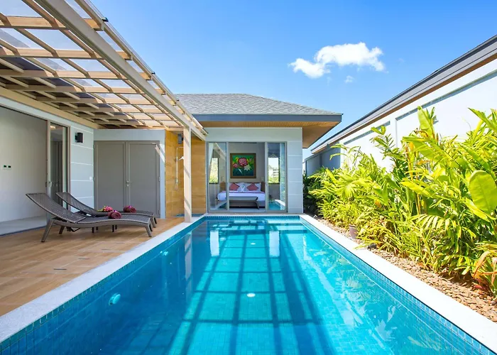 Resort Boutique 2Br Villa Dalaa 4, Private Pool, Full Service, 5 Min Drive Kamala Beach