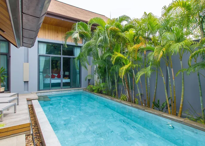 Stylish 3Br Pool Villa Onyx H4, Gated Residence, Near Rawai & Naiharn Beach