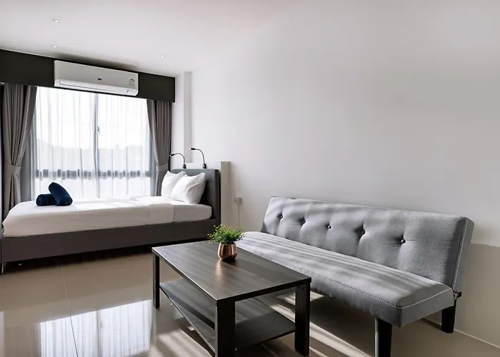 New Central Hill View Condo B901 A In Prime Location, 5 Min Central Festival