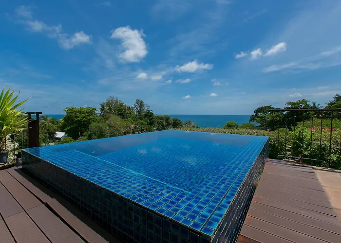 Kata Gardens Penthouse Sea View 4C Near Kata Noi Beach