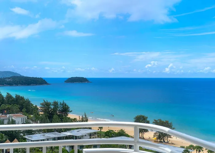 Chic Design & Full Seaview 2Br Karon Condo 16C, Near Beach