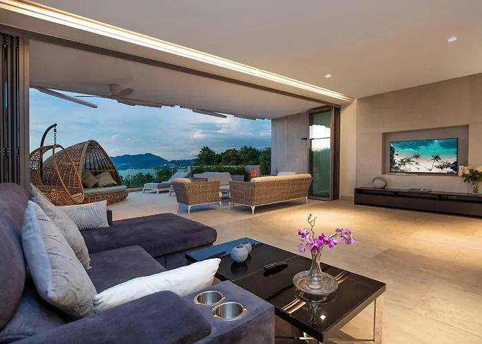 Sea View 2Br Duplex In The Bluepoint 88 Residence Near Patong And Paradise Beach