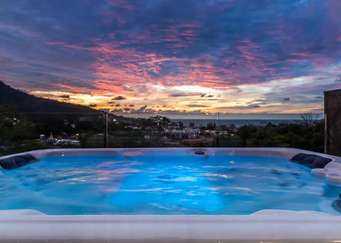 Kamala Sea View Villa -Private Pool, Jacuzzi, Maid