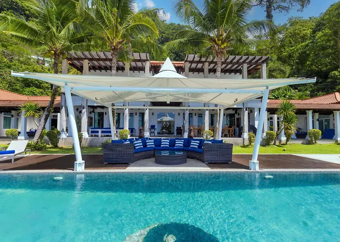 Spectacular Ocean Views 8Br Pool Villa Sawan In Patong! Relax & Play - Billiard, Table Football, Gym & Sauna!