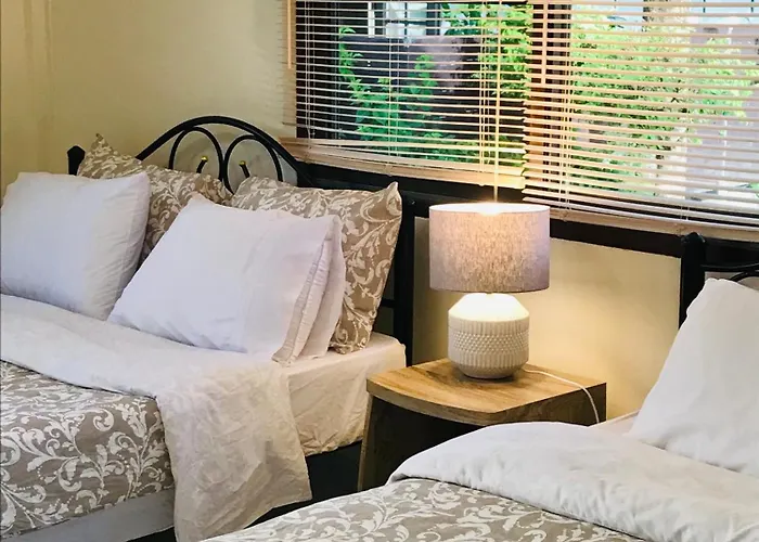 Master Bedroom With Private Bathroom And Kitchen
