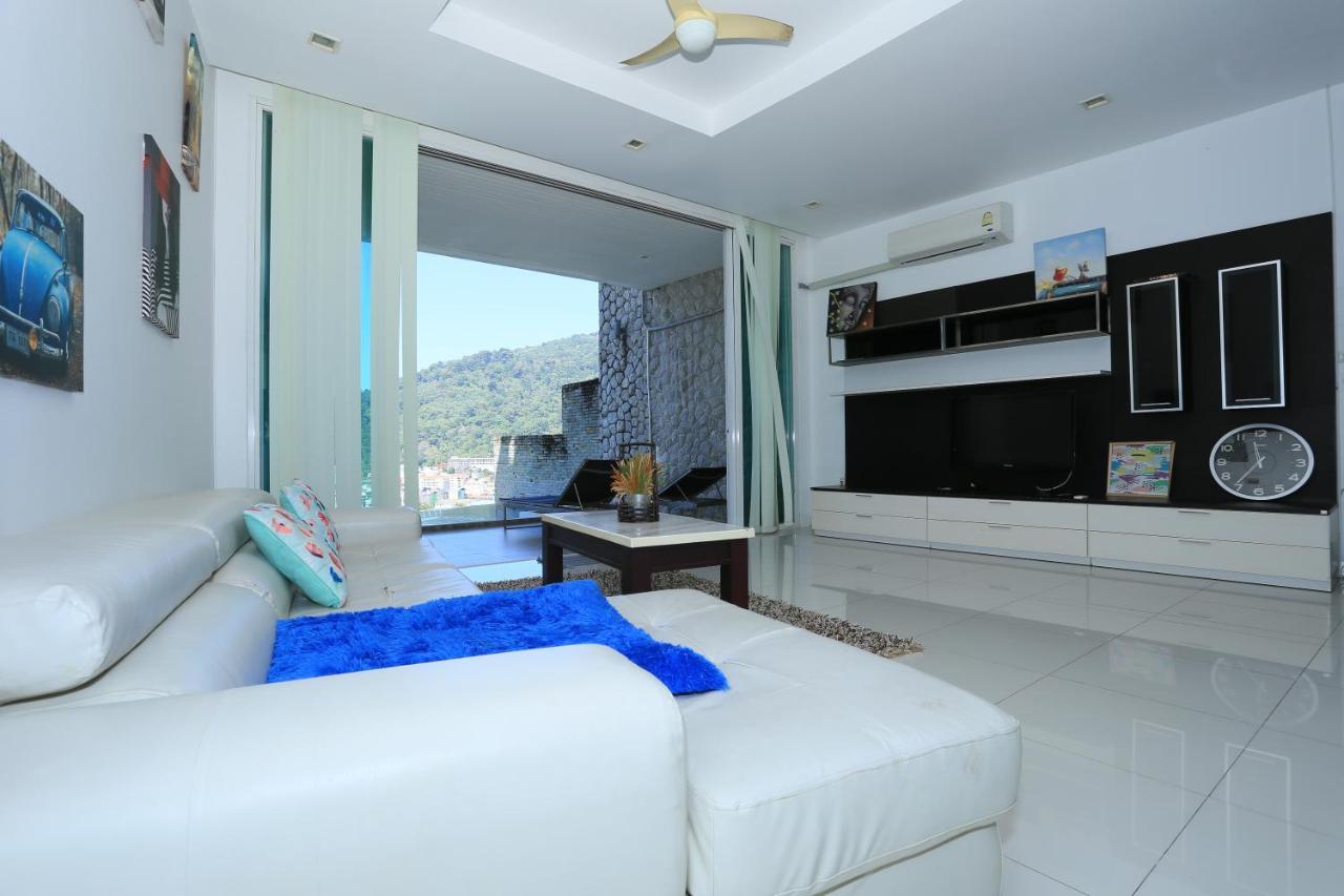 Seaview 芭东海景3卧别墅 5分钟到江西冷 4bdr Pool Villa Patong