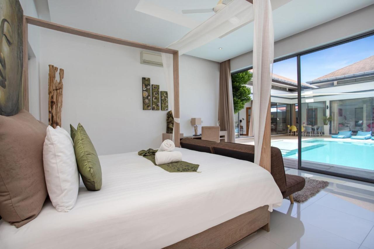 Villa Luxury 4br Virginie, Salt Pool, & Naiharn *