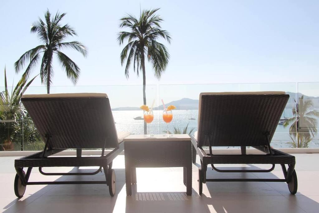 Nirvana - Beachfront Tropical Chic 4br Haven In Cape Panwa, Phuket Villa *