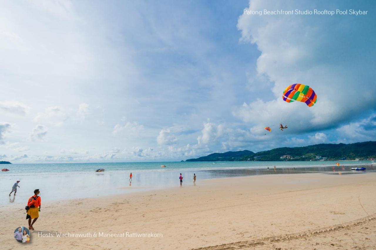 ✪✪✪✪✪ Beachfront Rooftop Pool Skybar Pangsapuri Patong