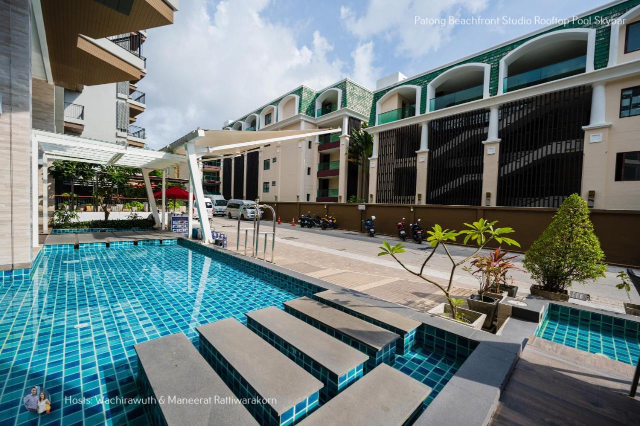✪✪✪✪✪ Beachfront Rooftop Pool Skybar Pangsapuri Patong