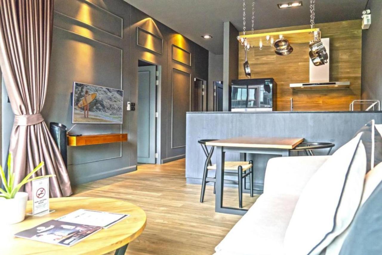 Apartment Luxury King Bed With Pool View And Sauna Ban Saiyuan