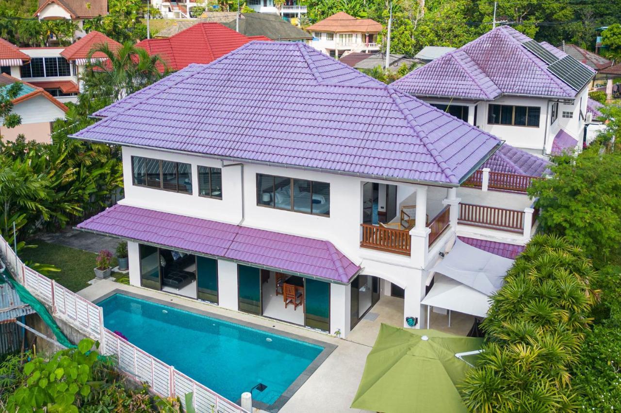 Villa Amaya, 2 Story Tropical Oasis With Hills View & Pool, Kamala Beach