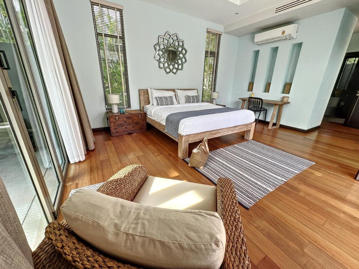 Tropical 3Br Holiday Villa With Pool, Bbq, And Shaded Patio Within Walking Distance To Bang Tao Beach