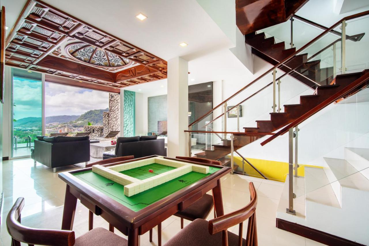 芭东villa1三卧双海景泳池别墅中英泰三文管家 Villa Patong