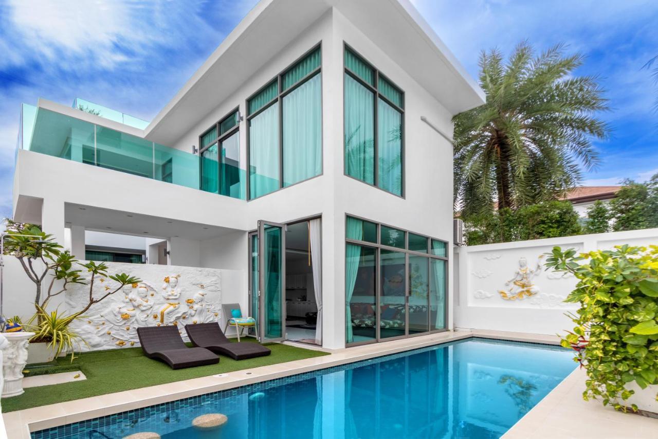 【luxury】private Pool Villa, Perfect For Vacation. Walk 700 Meters To 【with Complete Living Facilities And Convenient Transportation】