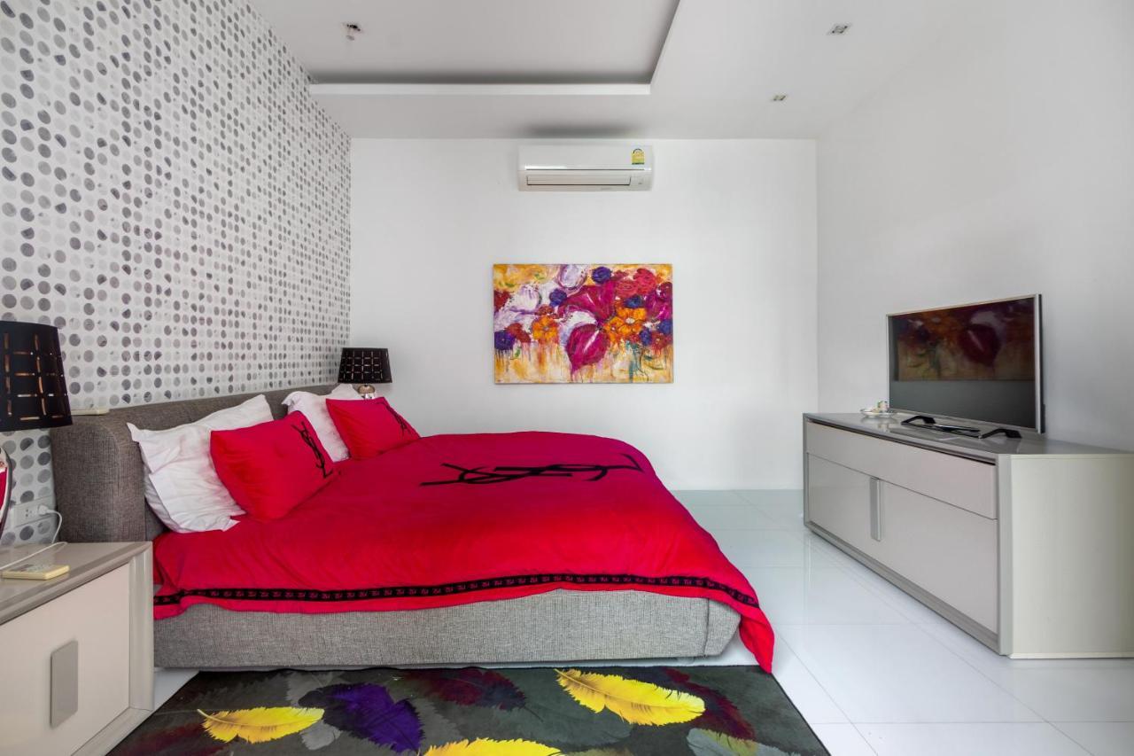 【luxury】private Pool Villa, Perfect For Vacation. Walk 700 Meters To 【with Complete Living Facilities And Convenient Transportation】 * Praia de Kamala