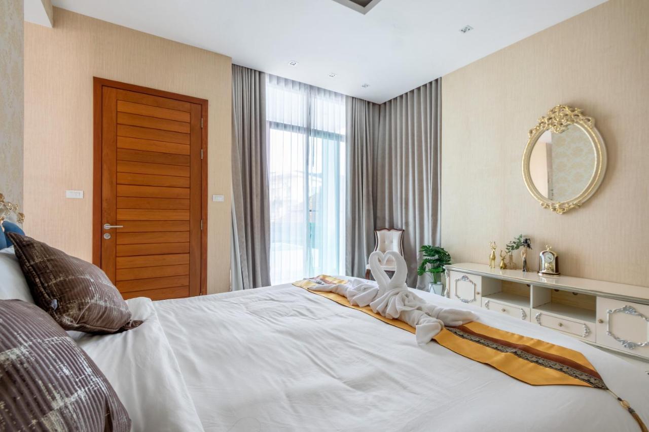 【luxury】private Pool Villa, Perfect For Vacation. Walk 700 Meters To 【with Complete Living Facilities And Convenient Transportation】 Pousada *