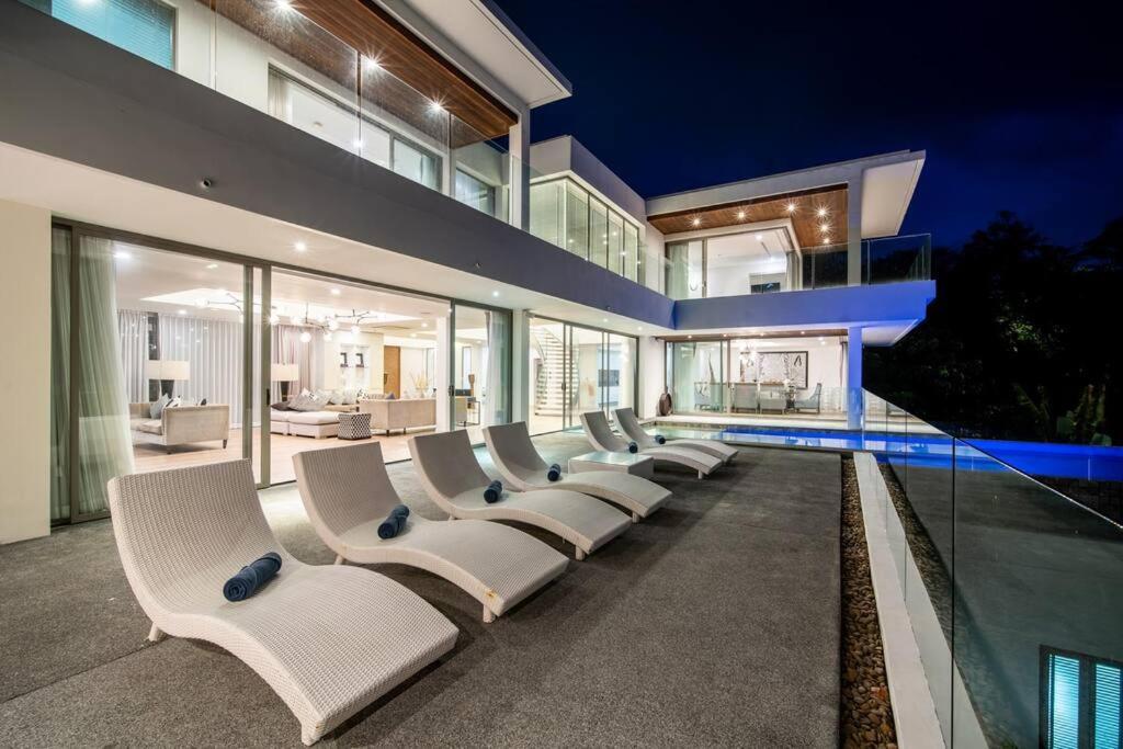 Kamala Seaview Moon Shadow 6 Bedroom,w/chef Villa Ban Nakhale