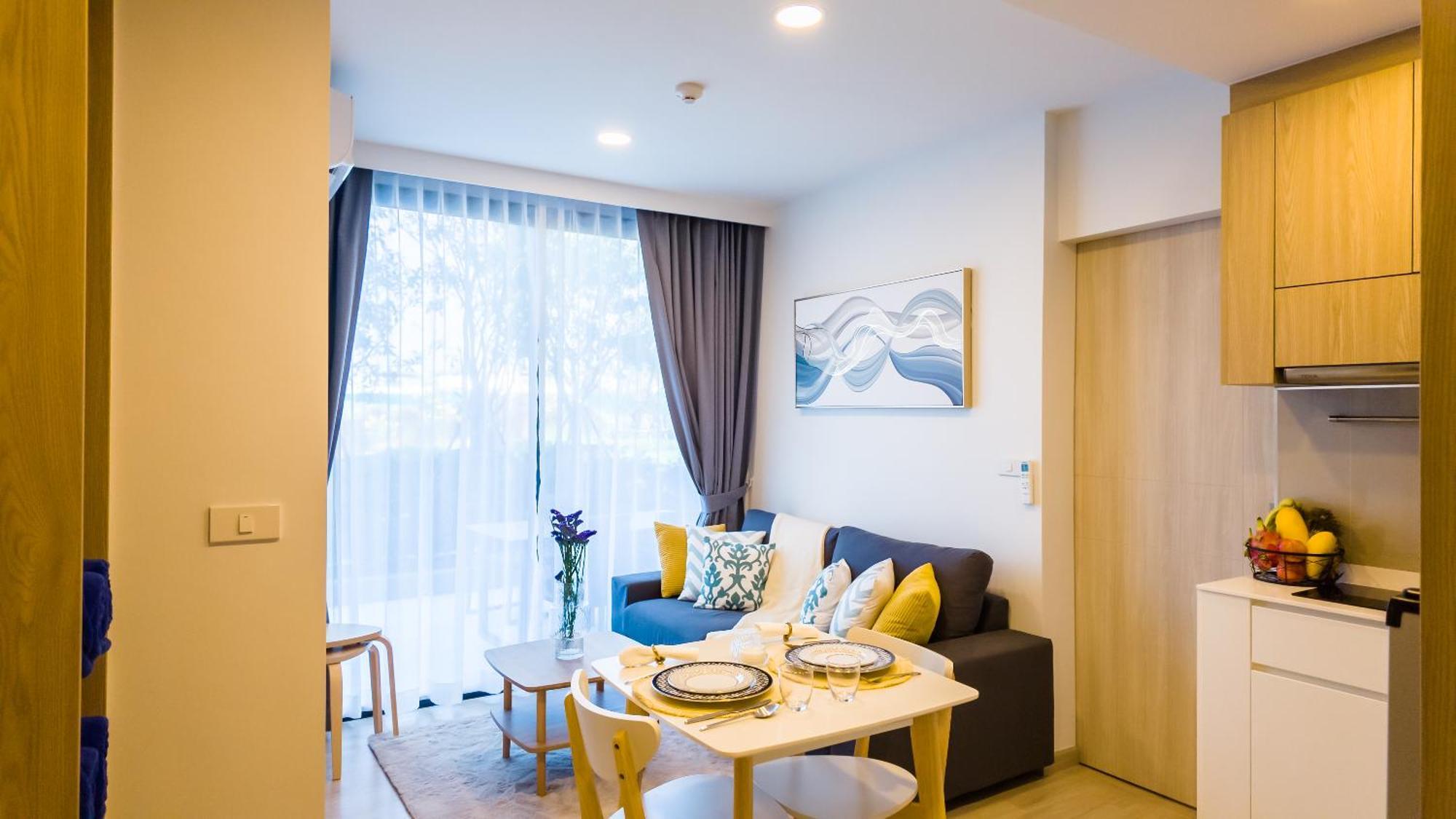 в Laguna Skypark с террасой Apartment *