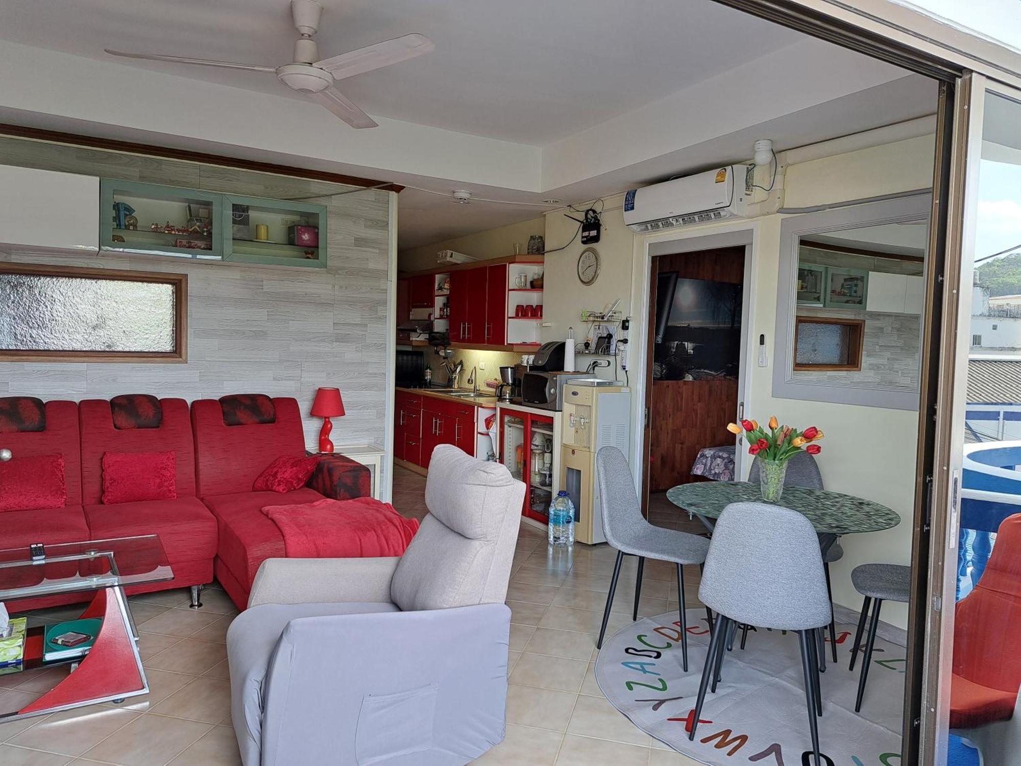 Apartment Homely With Pool Near The In Phuket Kamala Beach