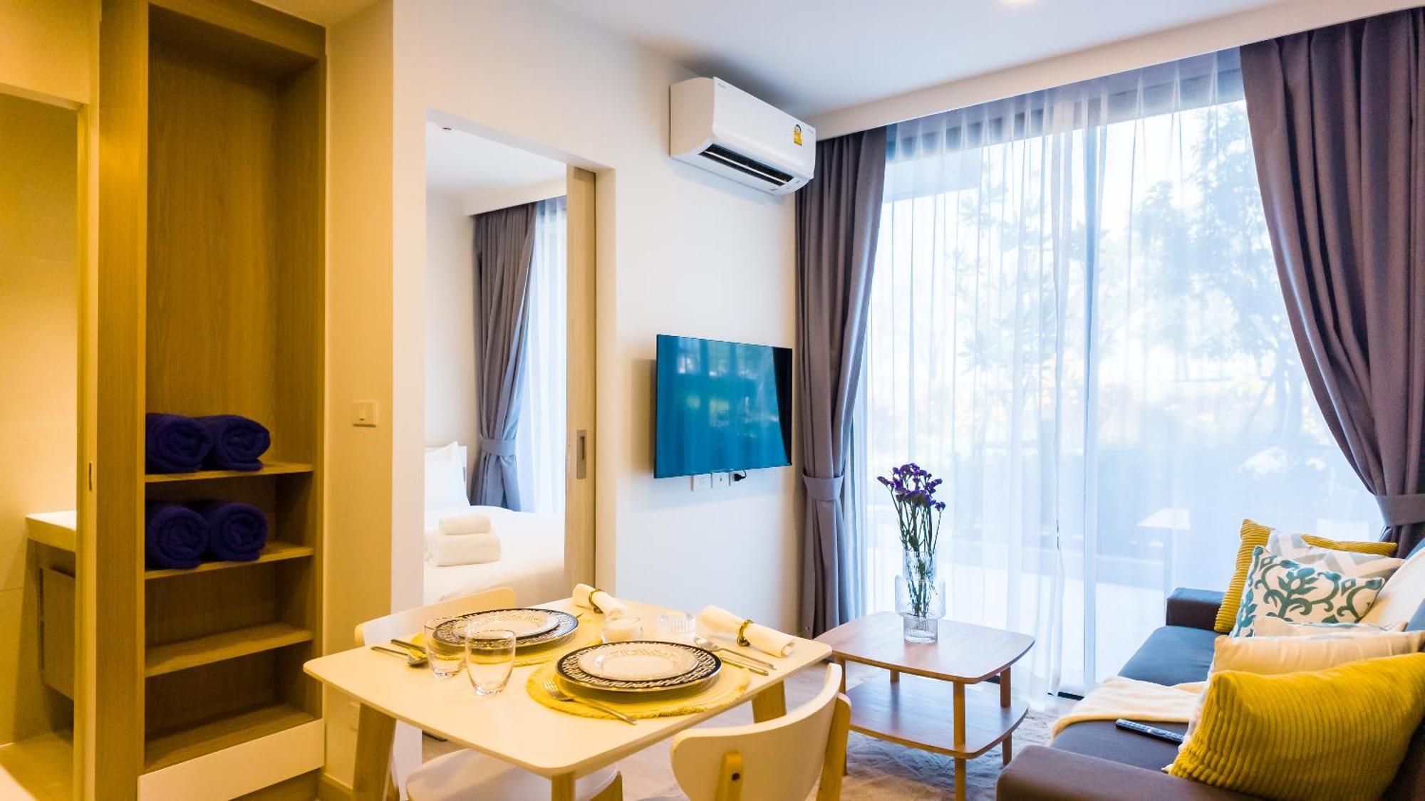 в Laguna Skypark с террасой Bang Tao Beach (Phuket)