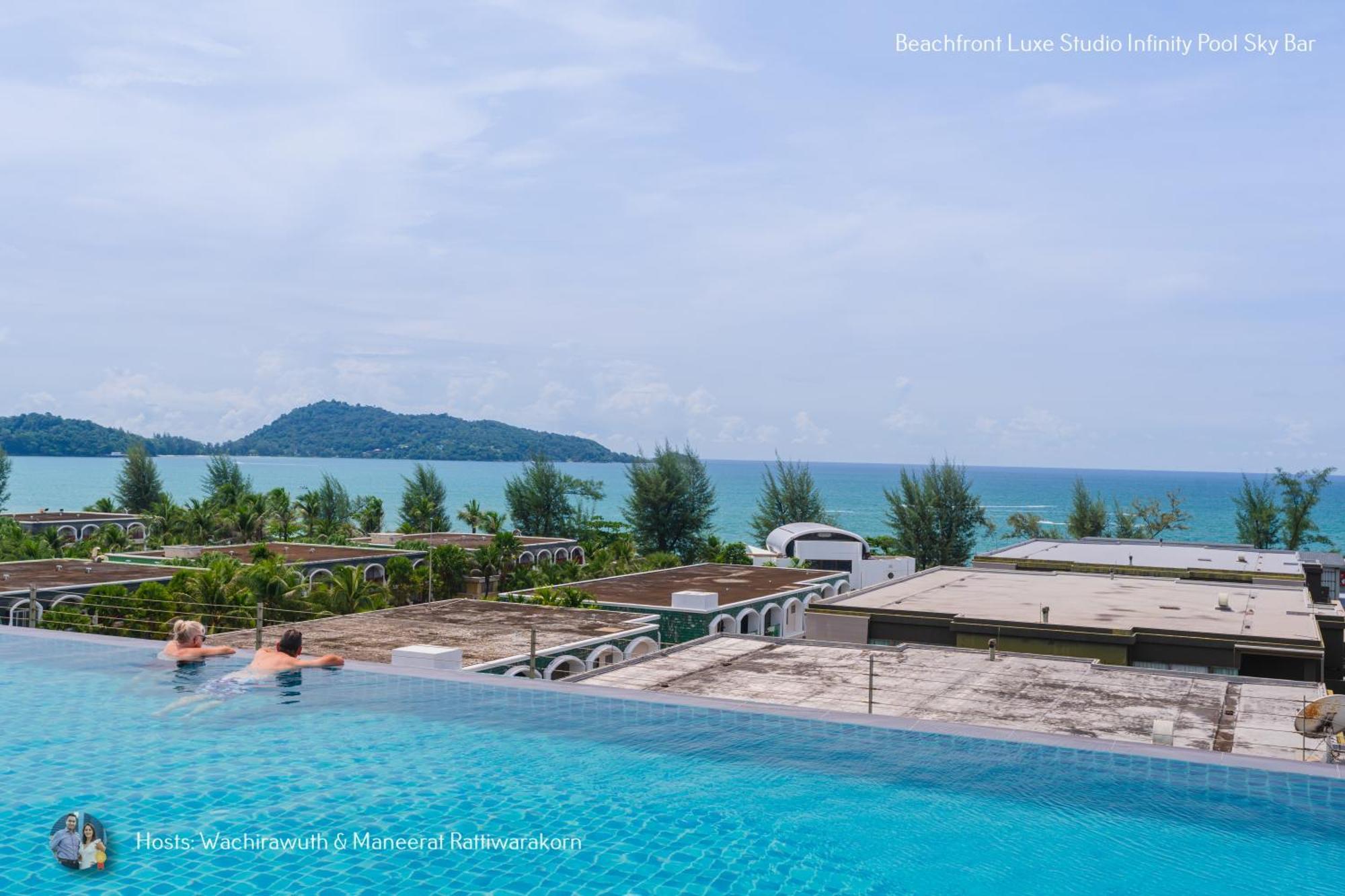 Beachfront Deluxe Infinity Pool Apartment